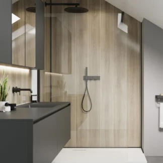 Showerwall Laminate Katla Natural Plank SWT12 2400 x 600 Proclick