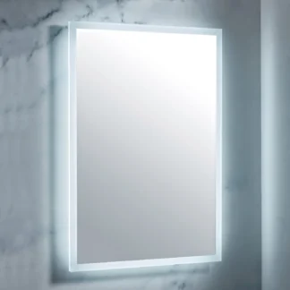 Scudo Mosca 500mm x 700mm LED Mirror w/ Demister Pad & Shaver Socket