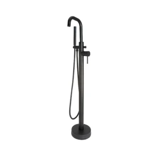 Scudo Core Freestanding Bath Shower Mixer - Black