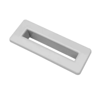 Scudo Chevron Rectangle Overflow Insert - White
