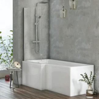 Scudo S6 L Shape Bath Screen
