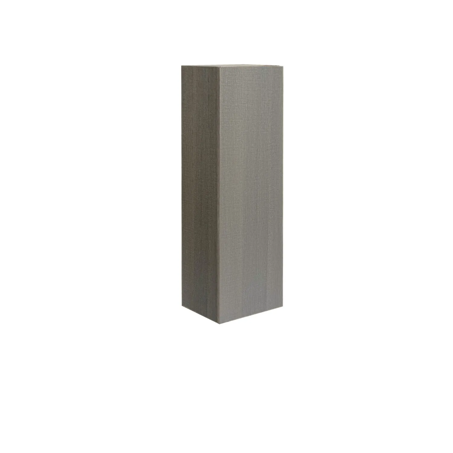 Scudo Ambience 300mm x 900mm x 250mm Wall Mounted Tall Boy Unit - Grey Oak