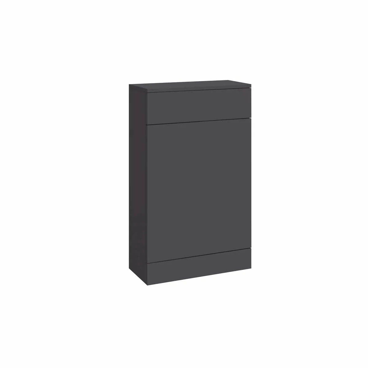 Scudo Ambience 500mm x 245mm x 828mm Floorstanding WC Unit - Matte Grey