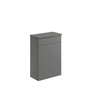 Scudo Aubrey 505mm x 800mm x 255mm Floorstanding WC Unit - Dust Grey