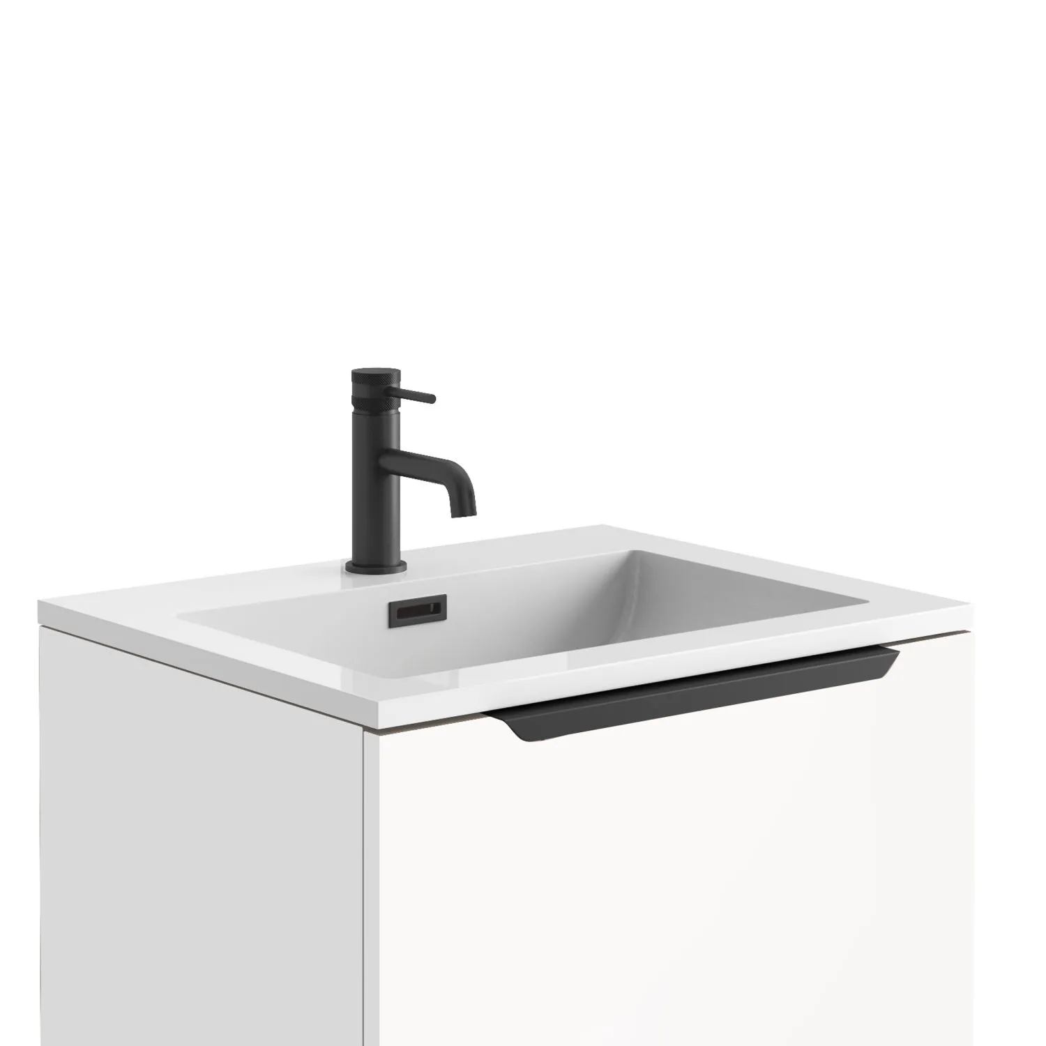 Scudo Chevron 400mm Handle - Black
