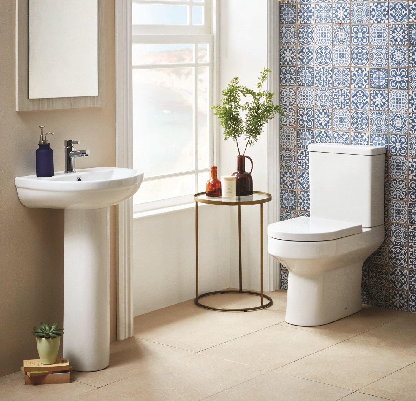 Scudo Spa Comfort Height Close Coupled Complete WC - White - Image 5