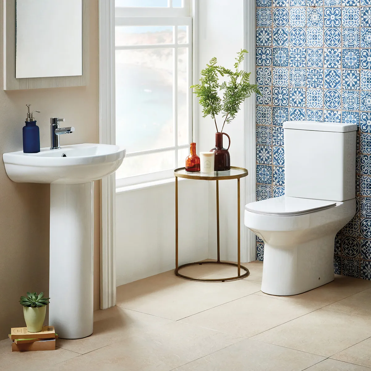 Scudo Spa Comfort Height Close Coupled Complete WC - White - Image 3
