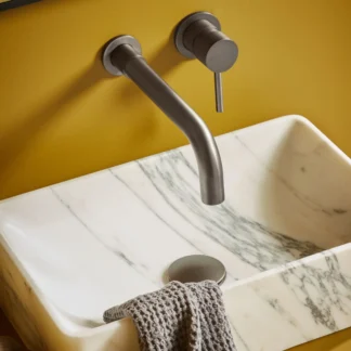Universal Universal Basin Waste - Gun Metal
