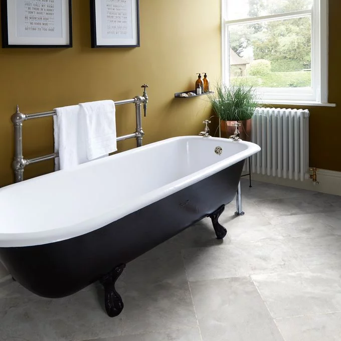 Polyflor Camaro PUR 2mm Glue Down LVT Arctic Slate 2341