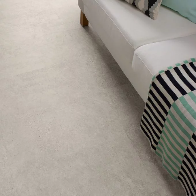 Polyflor Camaro PUR 2mm Glue Down LVT Burnished Concrete 2342 - Image 3
