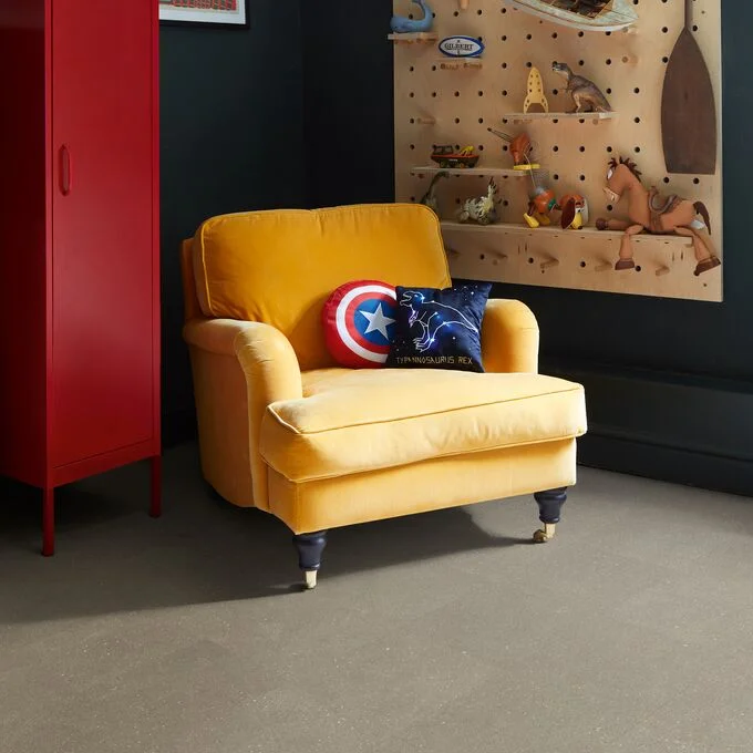 Polyflor Camaro PUR 2mm Glue Down LVT Goldstone Micro Terrazzo 2349 - Image 3