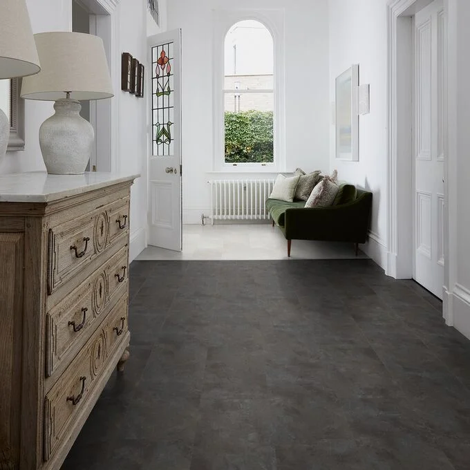 Polyflor Camaro Rigid Core PUR 5.5mm Click LVT Black Shadow Slate 4168 - Image 3