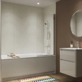 Showerwall Laminate Nuvola Terrazo SW83 2440 x 579 Proclick Ply