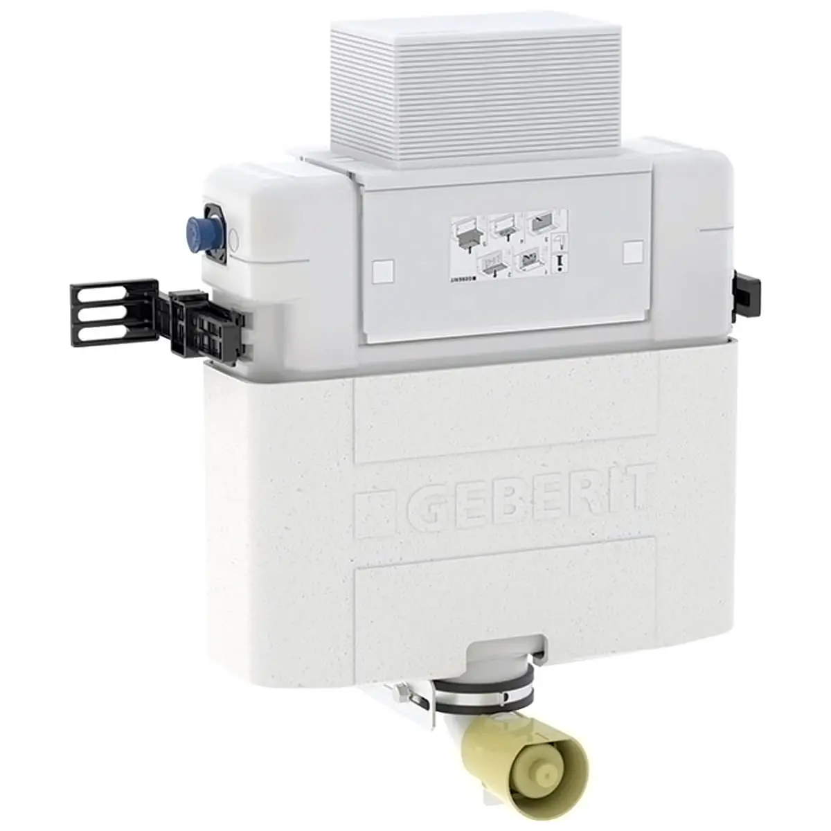 Geberit Duofix Alpha Concealed Cistern 12cm - 6/3 Litres - 82cm Height