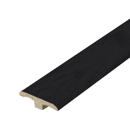 Laminate Connecting Profile Door Bar 12 x 45 x 100mm - Black FC38