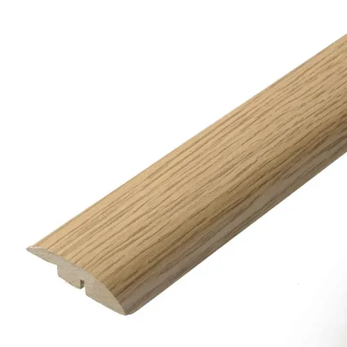 Laminate Adapting Profile Door Bar 12 x 45 x 100mm - Light Oak FC15