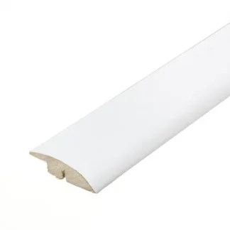 Laminate Adapting Profile Door Bar 12 x 45 x 100mm - White FC14