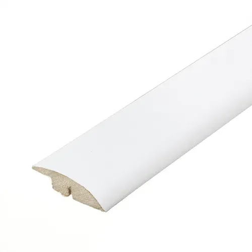 Laminate Adapting Profile Door Bar 12 x 45 x 100mm - White FC14