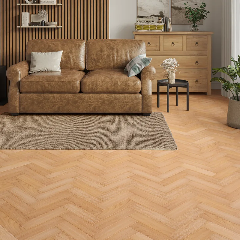 Wood Flooring Kent Select Herringbone 300 x 80 10/3mm Engineered Wood Flooring Atelier Oak ESH103-7