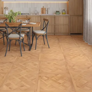Wood Flooring Kent Select Versailles 600 x 600 14/3mm Engineered Wood Flooring Charming Oak ESV6060143-2