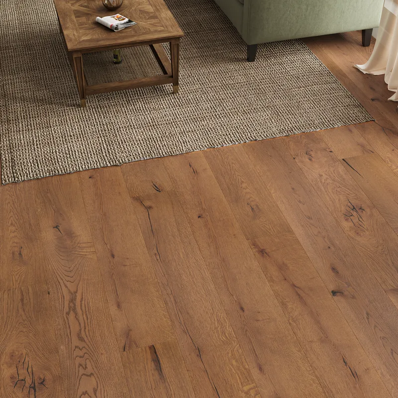 Wood Flooring Kent Distressed Plank 2200 x 220 15/4mm Engineered Wood Flooring Heritage Hall Oak EDP2222154-2 - Image 3