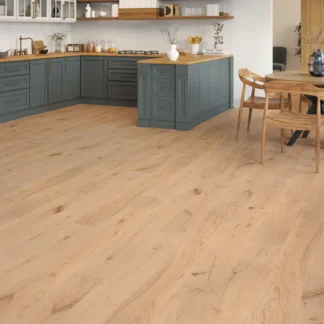 Wood Flooring Kent Rustic Plank 1900 x 190 14/3mm Engineered Wood Flooring Raw Timber Oak ER1919143-10