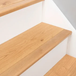 Wood Flooring Kent Real Wood Flooring Bullnose Stair Nosing Lacquered Oak 28 x 57 x 2400mm