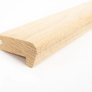 Wood Flooring Kent Real Wood Flooring Bullnose Stair Nosing Unfinished Oak 28 x 57 x 2400mm