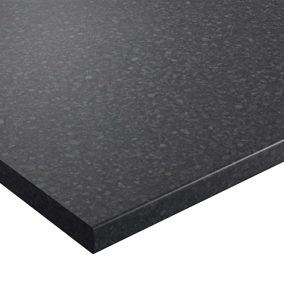 Wilsonart Laminate Worktops Black Atrium Upstand 3000 x 90 x 12mm - Image 2