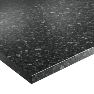 Wilsonart Laminate Worktops Black Slate Postformed Worktop 3000 x 600 x 38mm
