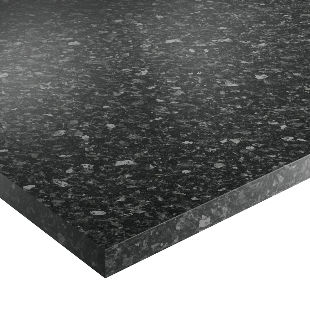 Wilsonart Laminate Worktops Black Slate Square Edge Worktop 3000 x 600 x 38mm - Image 2