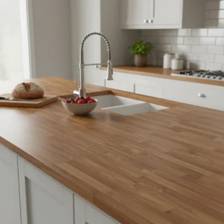 Wilsonart Laminate Worktops Colmar Oak Postformed Worktop 3000 x 600 x 38mm