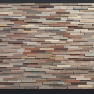 Tuscan 3D Wall Panels Smooth Dark Brown