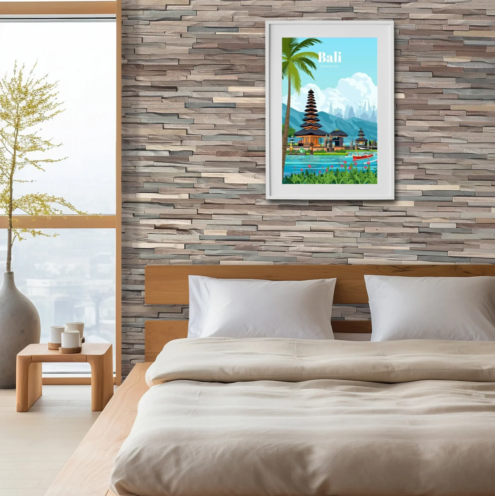 Tuscan 3D Wall Panels Rustic Dark Brown - Image 6