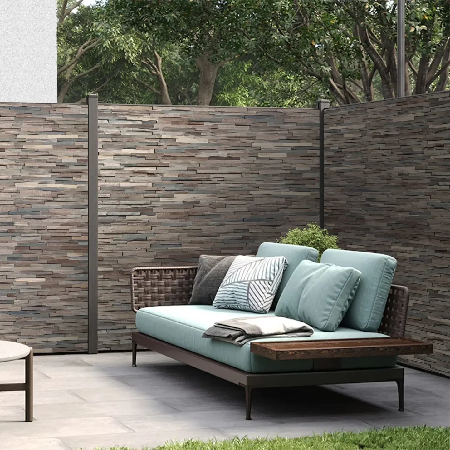 Tuscan 3D Wall Panels Rustic Dark Brown - Image 5