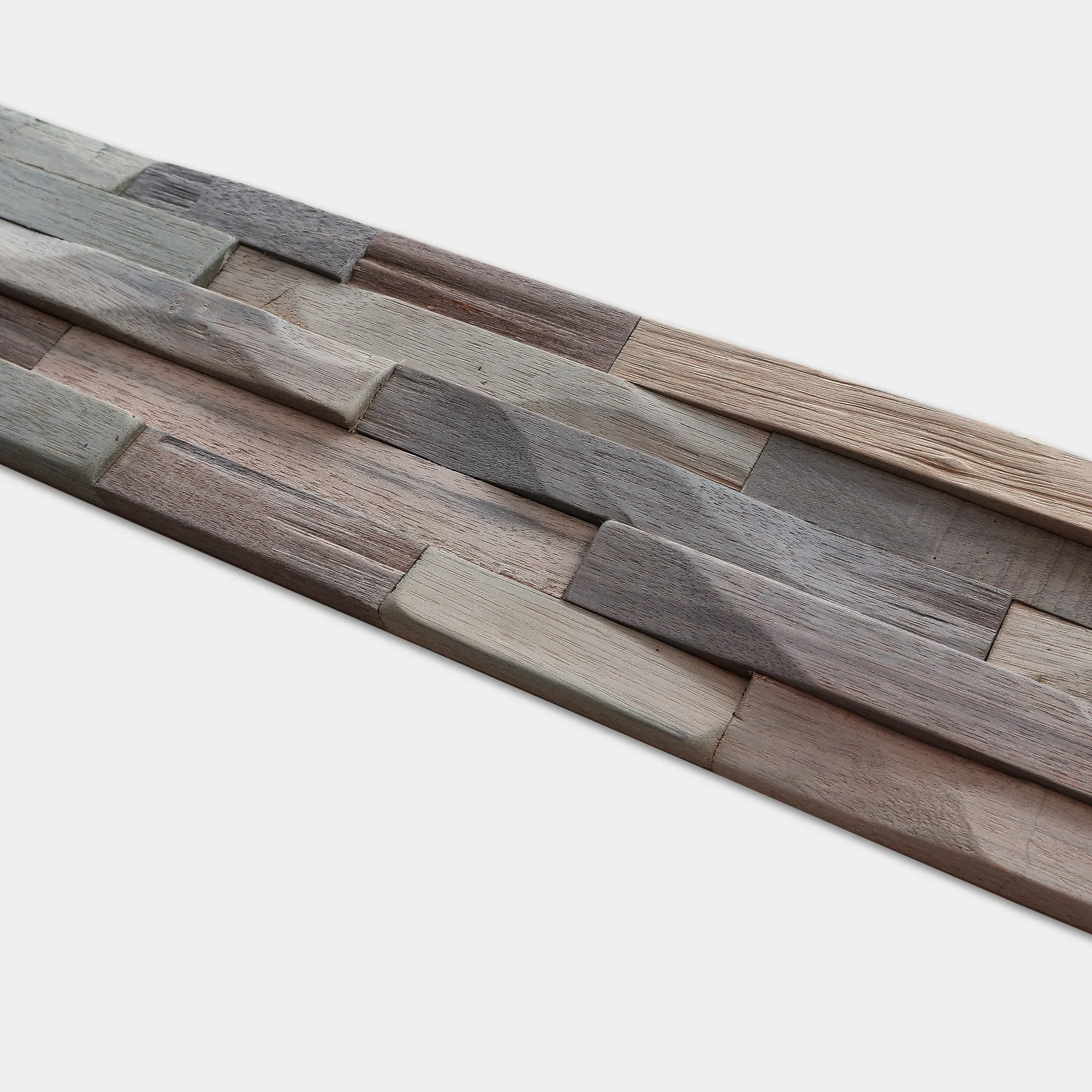 Tuscan 3D Wall Panels Rustic Silver Grey - Image 4