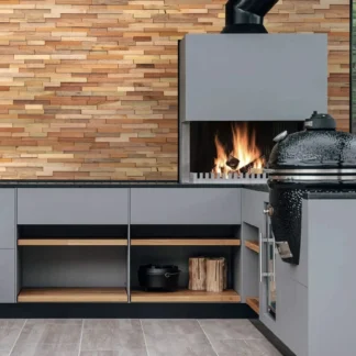 Tuscan 3D Wall Panels Smooth Natural Oak