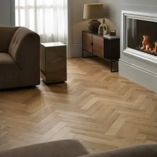 Woodpecker Bourton 15/3mm Engineered Floor Natural Oak Herringbone