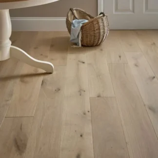 Woodpecker Harlech 15/4mm Engineered Floor Ecru Oak 190mm