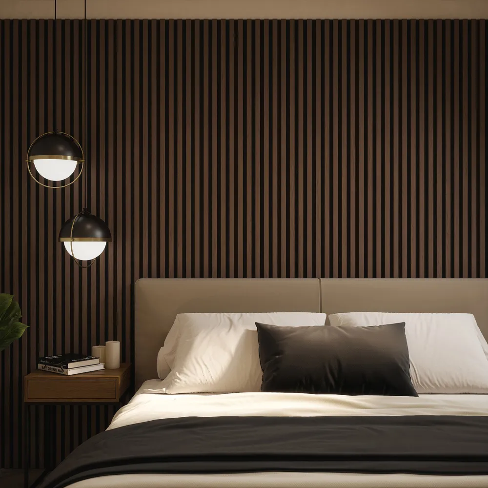 Tuscan Acoustic Wall Panel Walnut - Image 3