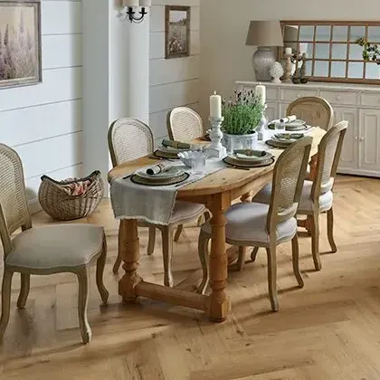 Woodpecker Weymouth 6mm Rigid Core LVT Floor Malted Oak Herringbone